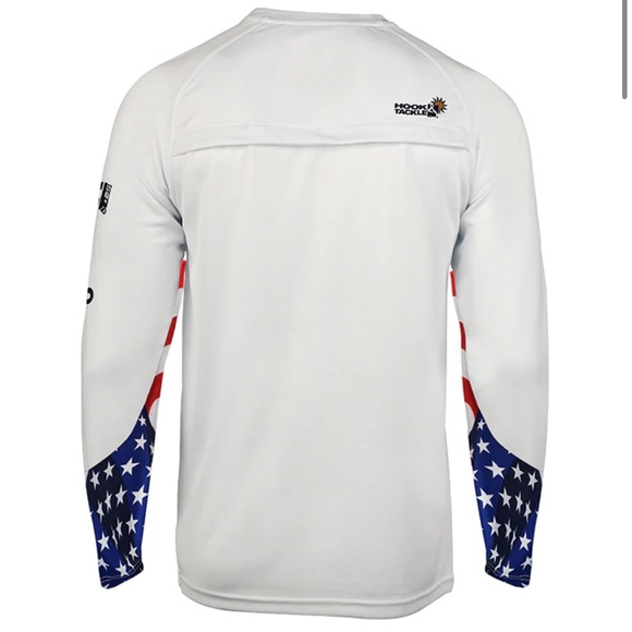 Hook&Tackle USA sun protection shirt - Picture 2 of 9